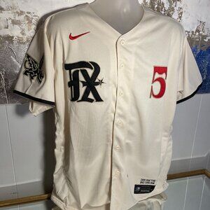 Nike Authentic Texas Rangers City Connect Seager Jersey